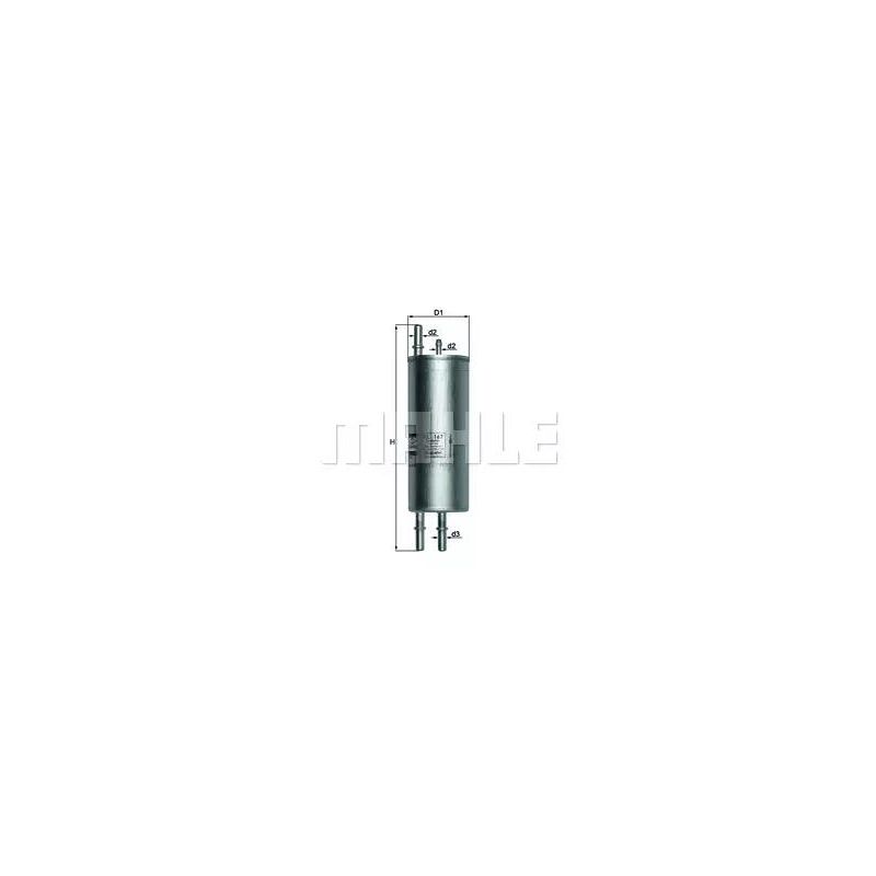FILTR PALIWA KNEHT KL167 ILTR.PL BMW 3.0-4.8 00-06