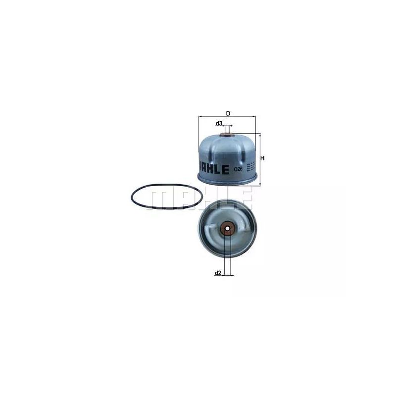 FILTR OLEJU KNEHT OZ6D FORD 2.4-2.5 98-16