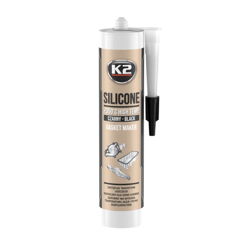 SILIKON CZARNY 300ml K2 B200