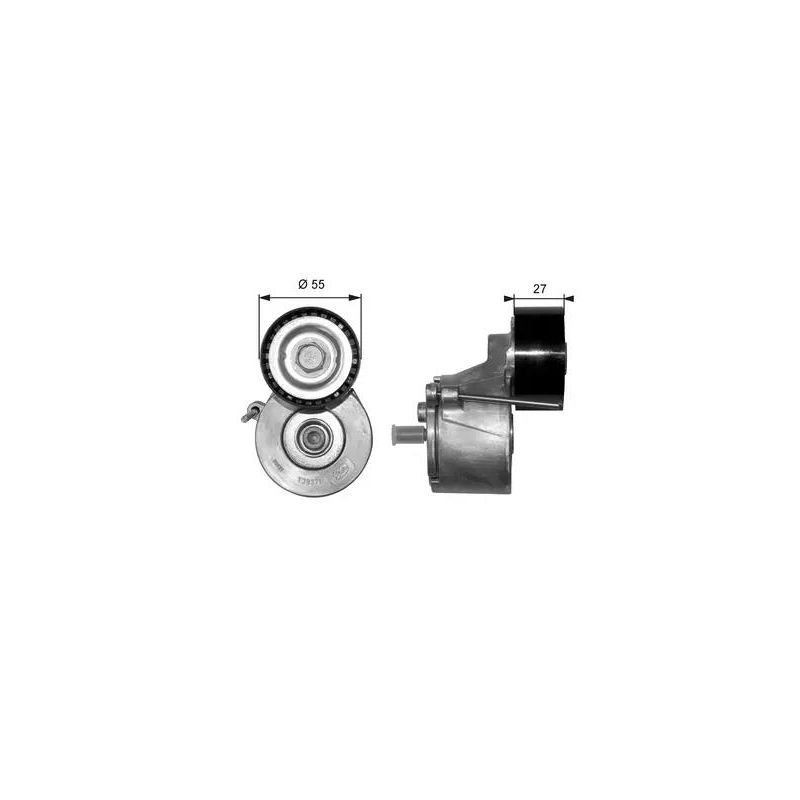 NAPINACZ PASKA GATES T38371 PSA 1.4-1.6HDI 01-