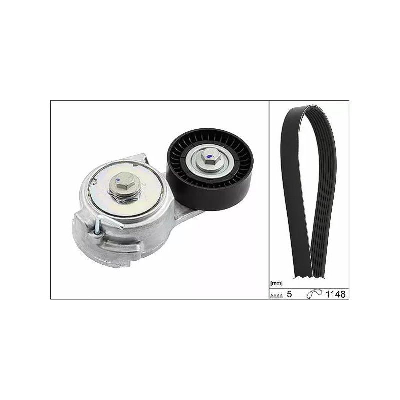 KOMPLET PASKA WIELOROWKOWEGO INA 529001310 FIAT 1.1-1.4 99-20