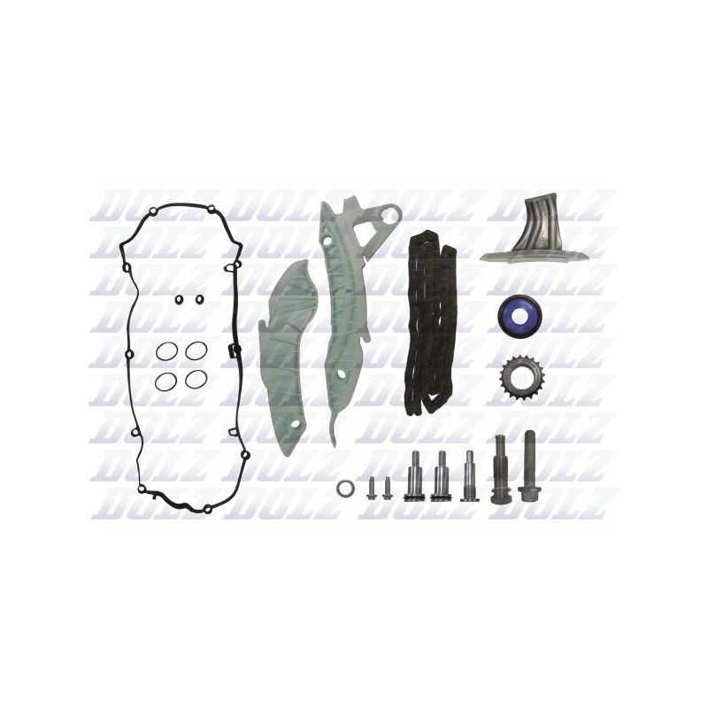 ZESTAW ROZRZĄDU ŁAŃCUCHOWEGO DOLZ SKCB002 PSA 1.6 10-