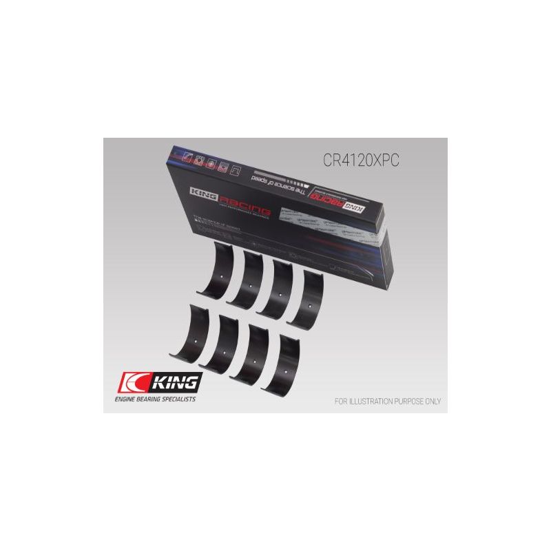 PANEWKI KORBOWODOWE KING BEARINGS CR4120XPC STD MITSUBISHI RACING 2.0-2.3 93-