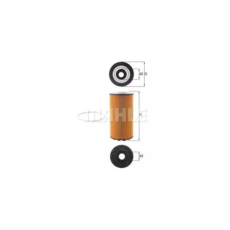 FILTR OLEJU KNEHT OX1293D DAF MX13 17-
