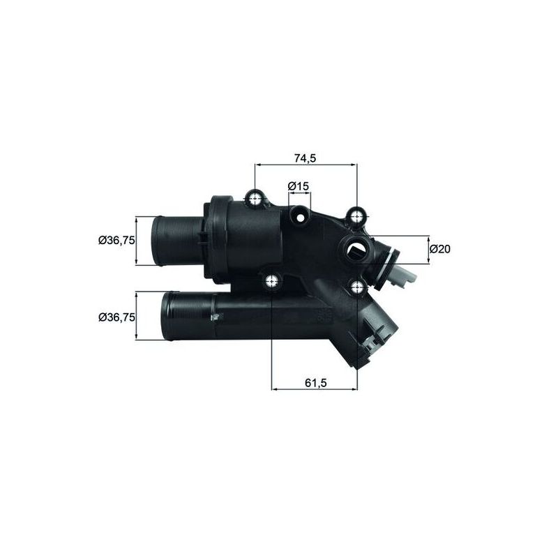 TERMOSTAT MAHLE TH4683 PSA 2.2HDI 06-
