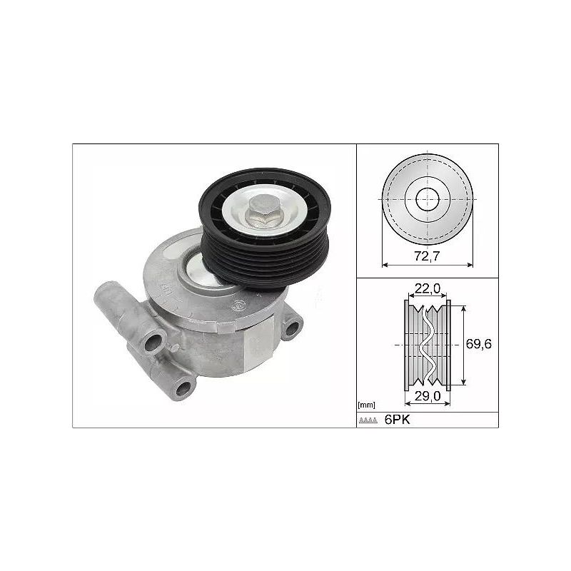 NAPINACZ PASKA INA 534024910 FORD 1.8-2.0 03-14