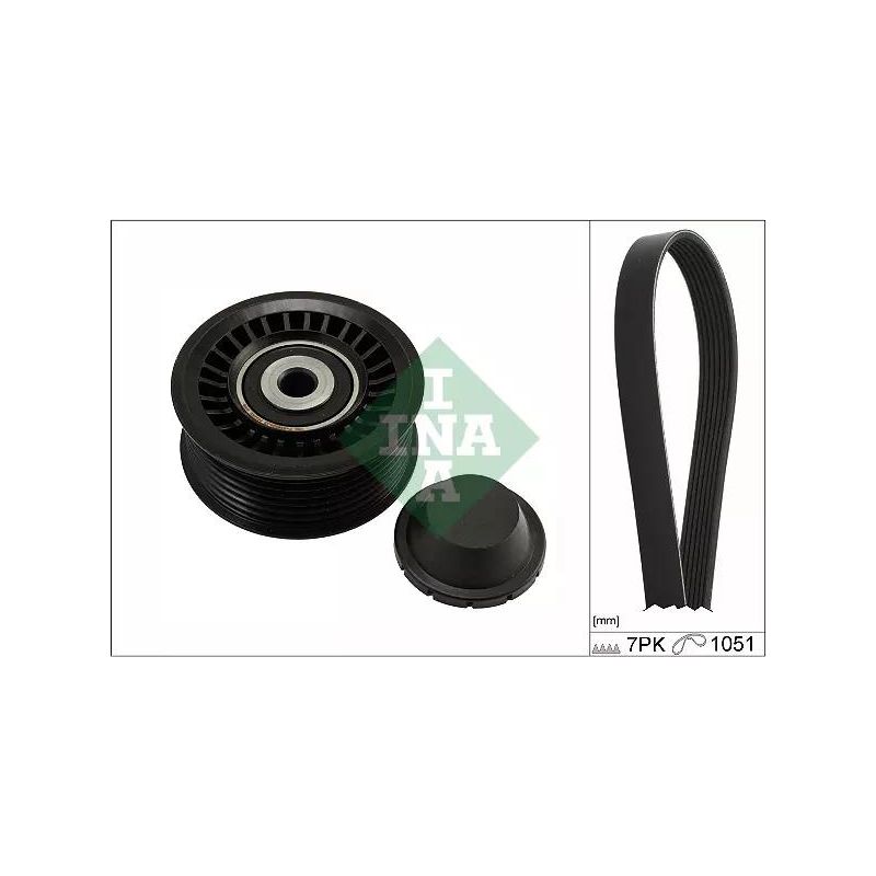 KOMPLET PASKA WIELOROWKOWEGO INA 529048610 RENAULT 1.6 15-18