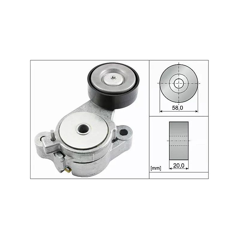 NAPINACZ PASKA INA 534039610 VW 1.4TSI 05-18