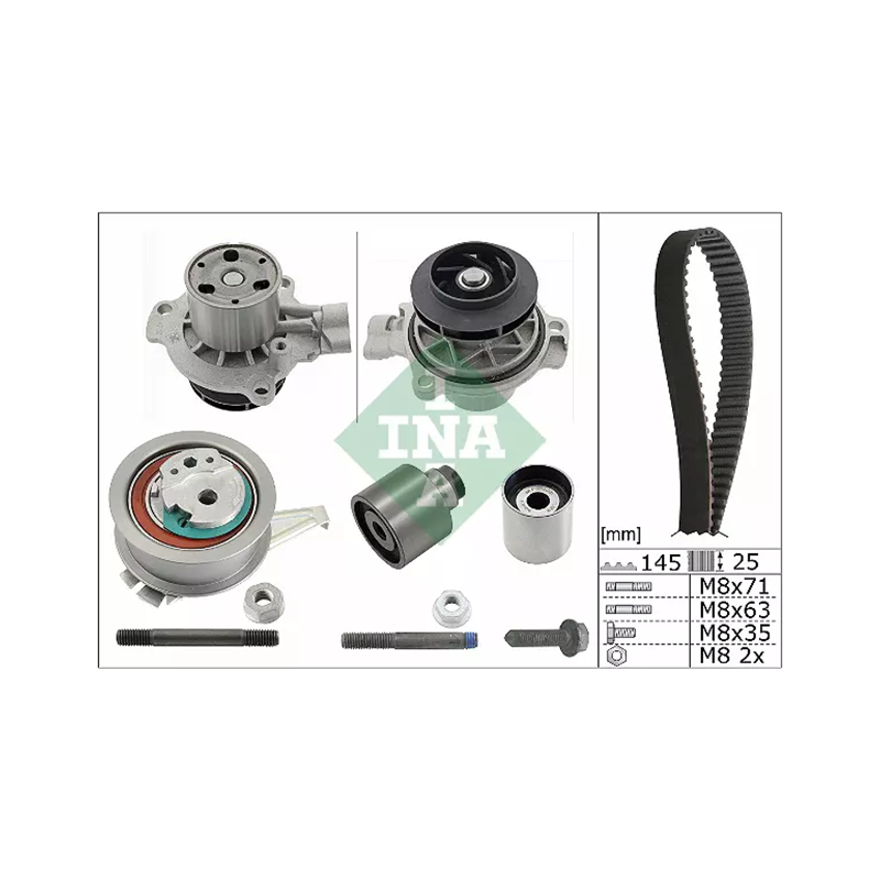 KOMPLET ROZRZĄDU INA 530069931 VW 1.6-2.0D 13-19