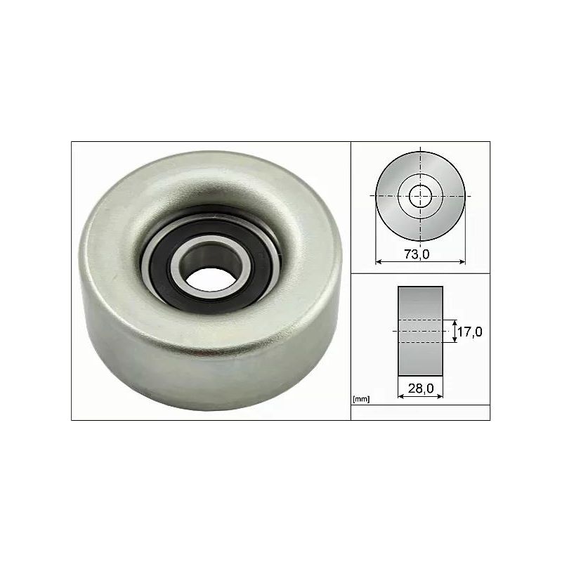 NAPINACZ PASKA INA 532078310 MAZDA 1.3-1.6 03-15