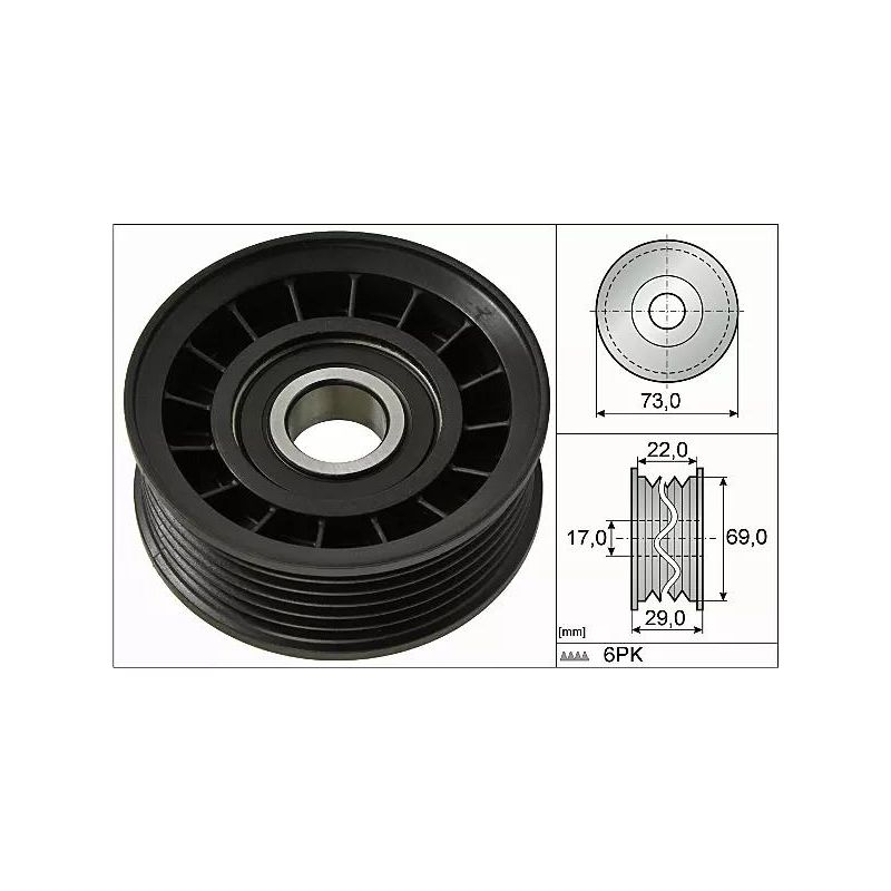 NAPINACZ PASKA INA 532064910 FORD 1.0-2.0 04-21