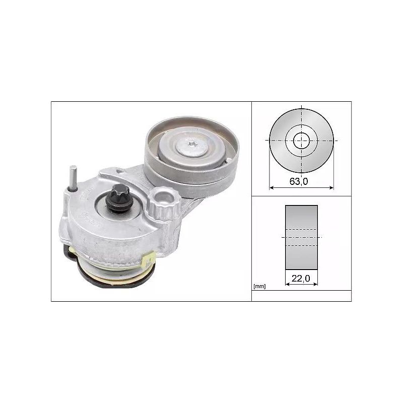 NAPINACZ PASKA INA 534014710 OPEL 1.6-1.8 00-17