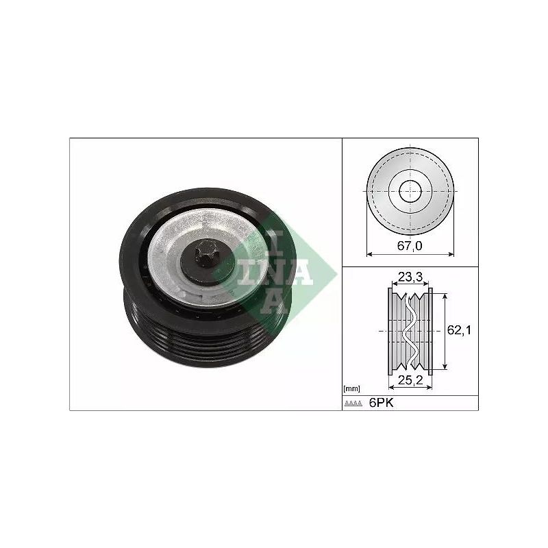 NAPINACZ PASKA INA 532061910 FIAT 1.6-2.2 07-21