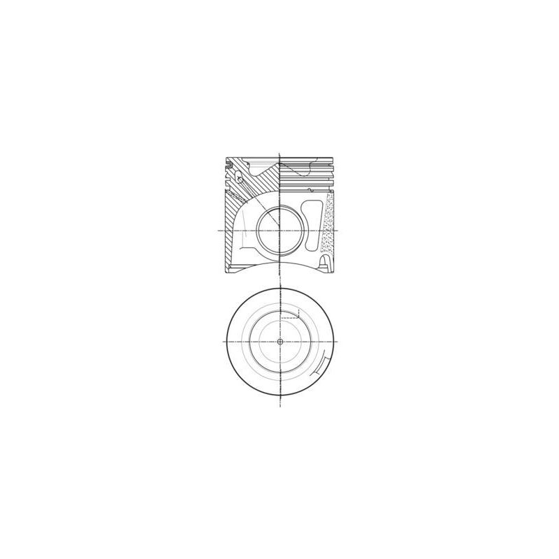 TŁOK MAHLE 007PI00147000 STD IVECO F3B3681 06-