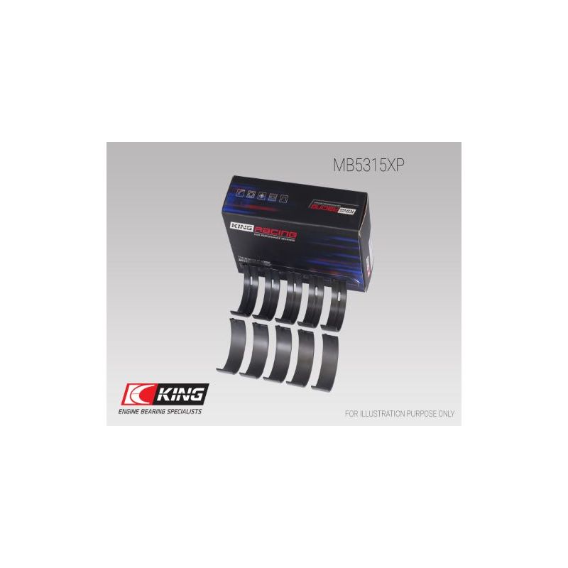 PANEWKI GŁÓWNE KING BEARINGS MB5315XPC STD MITSUBISHI RACING 2.0-2.3 97-