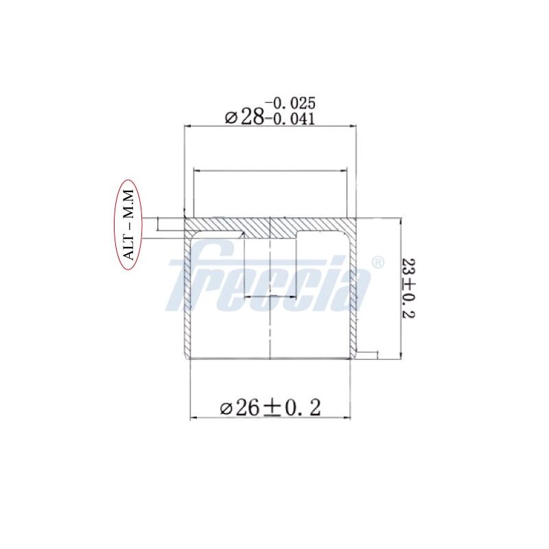 POPYCHACZ ZAWOROWY FRECCIA PI03-127 PSA 1.0-1.4TCe 12-
