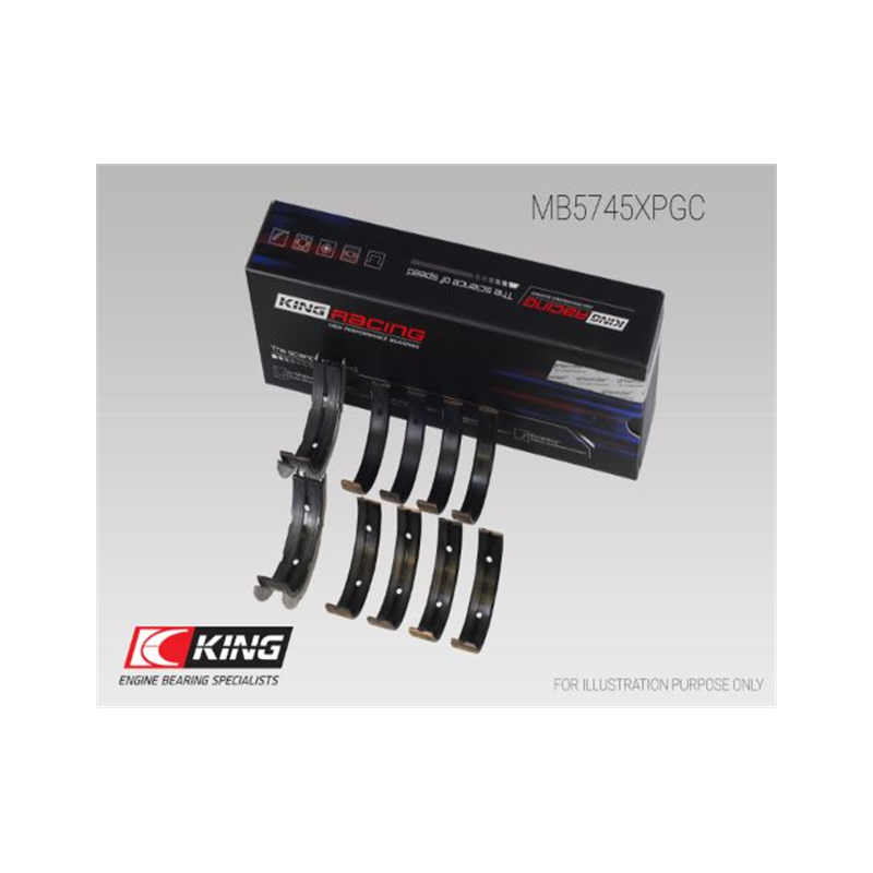 PANEWKI GŁÓWNE KING BEARINGS MB5745XPGC STD SUBARU RACING 2.0 10-
