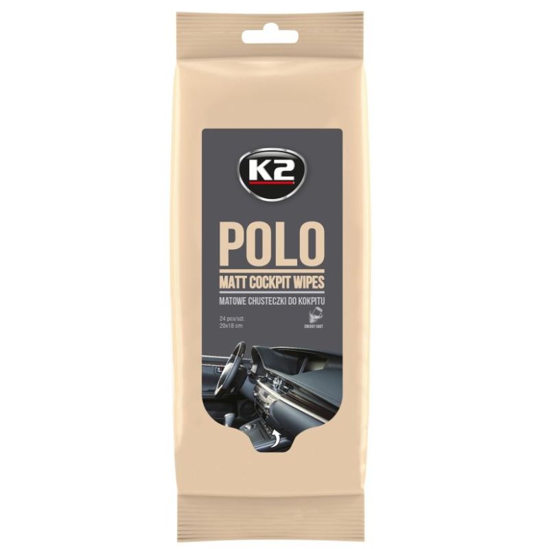 CHUSTECZKI POLO MATT WIPES 24szt K2 K425