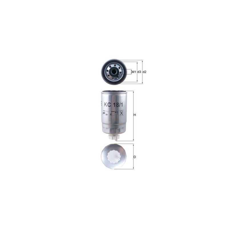 FILTR PALIWA KNEHT KC18/1 ILTR.PL DAF CD85