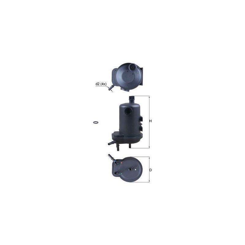 FILTR PALIWA KNEHT KL633D ILTR.PL NS/ RENAULT 1.5DCI 01-12