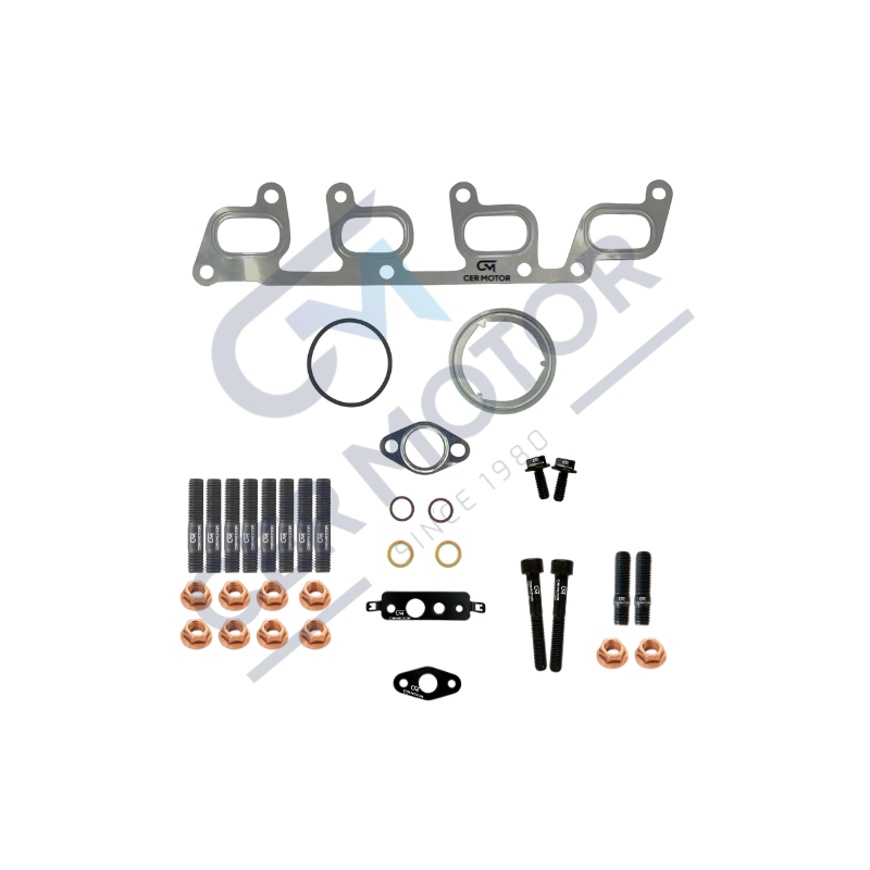 KOMPLET USZCZELEK TURBOSPRĘŻARKI CER A11209C VW 1.6TDI 09-16