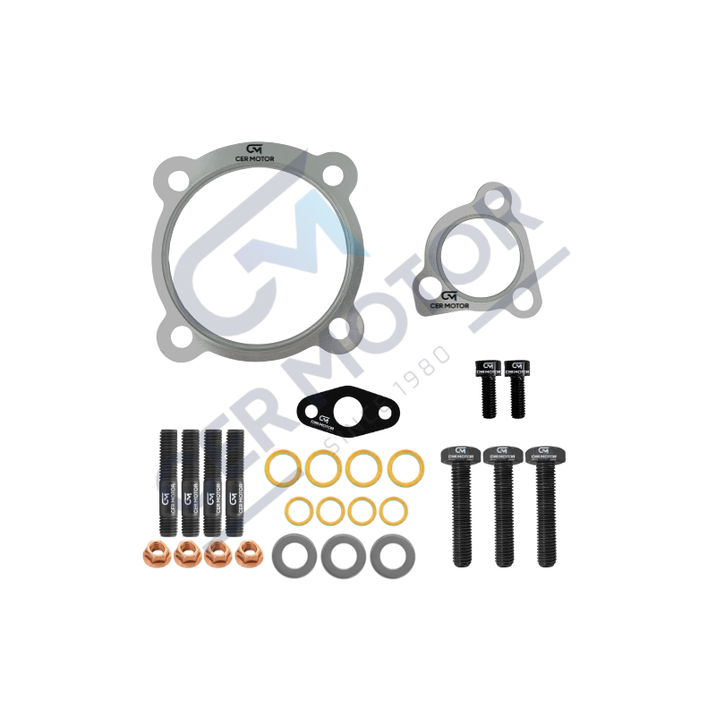 KOMPLET USZCZELEK TURBOSPRĘŻARKI CER A7725C VW 1.8T 96-06