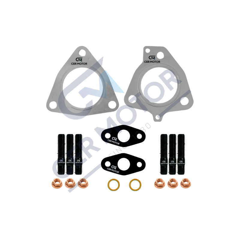 KOMPLET USZCZELEK TURBOSPRĘŻARKI CER A15109A SSANGYONG 2.2D 15-