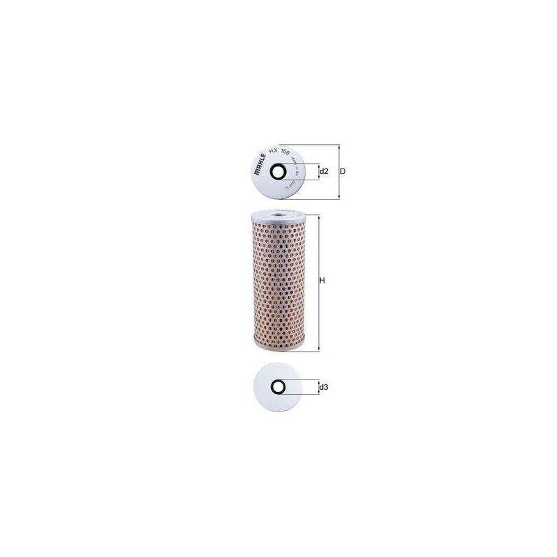 FILTR HYDRAULICZNY KNEHT HX108 DAF MX265 11-