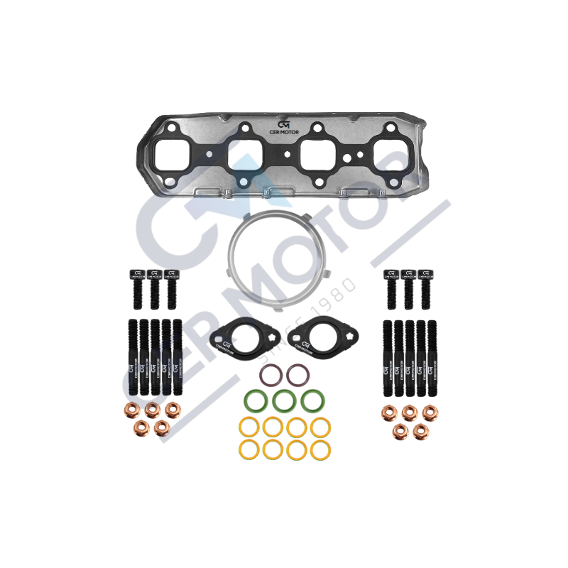 KOMPLET USZCZELEK TURBOSPRĘŻARKI CER A15435A ROVER 2.0TD 15-