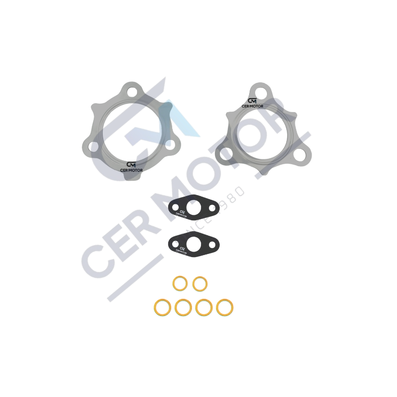 KOMPLET USZCZELEK TURBOSPRĘŻARKI CER A9070 TOYOTA 2.0-2.2TD 05-