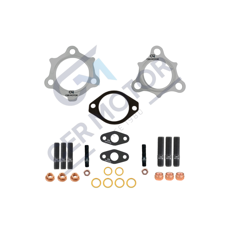 KOMPLET USZCZELEK TURBOSPRĘŻARKI CER A9070B TOYOTA 2.0-2.2TD 05-