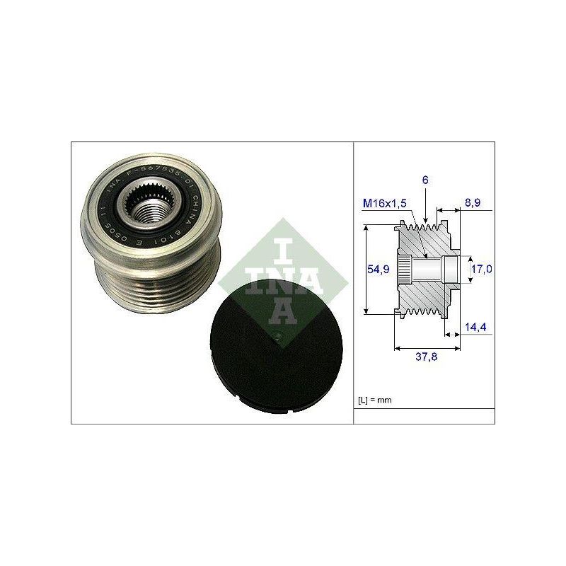 SPRZĘGŁO KIERUNKOWE INA 535021710 HYUNDAI 2.0-2.4 09-19
