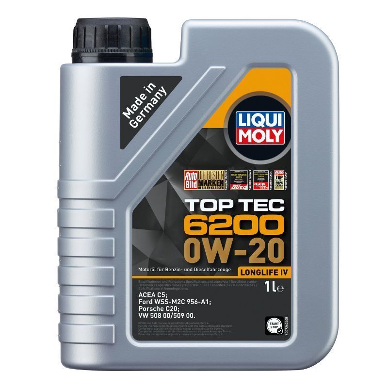 OLEJ SILNIKOWY TOP TEC 6200 0W-20 1L LIQUI MOLY 20787