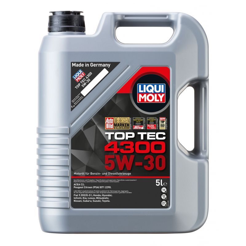 OLEJ SILNIKOWY TOP TEC 4300 5W-30 5L LIQUI MOLY 2324