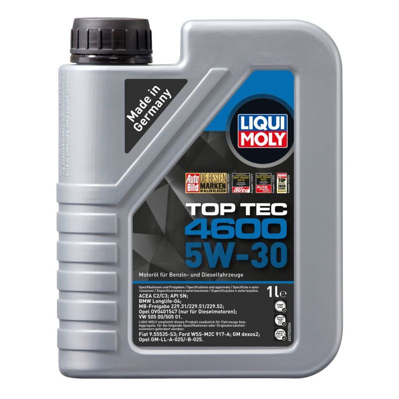 OLEJ SILNIKOWY TOP TEC 4600 5W-30 1L LIQUI MOLY 2315