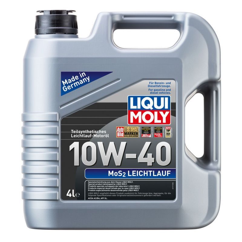 OLEJ SILNIKOWY MoS2 LEICHTLAUFT 10W-40 4L LIQUI MOLY 6948