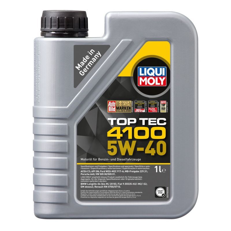 OLEJ SILNIKOWY TOP TEC 4100 5W-40 1L LIQUI MOLY 9510