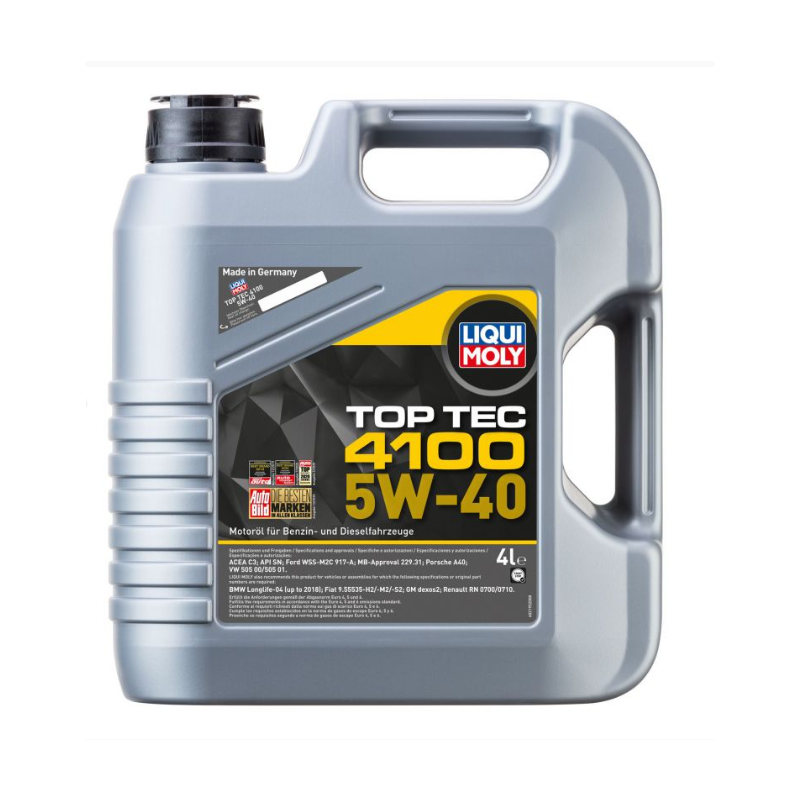 OLEJ SILNIKOWY TOP TEC 4100 5W-40 4L LIQUI MOLY 2195