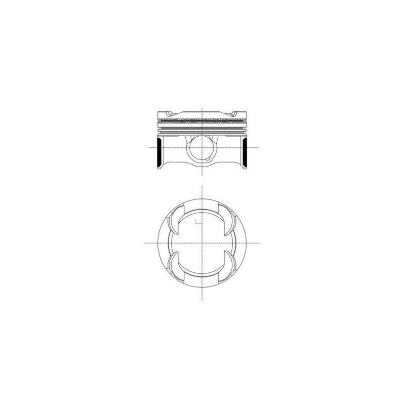 TŁOK MAHLE 081PI00130002 0.50 BMW 1.5 14-