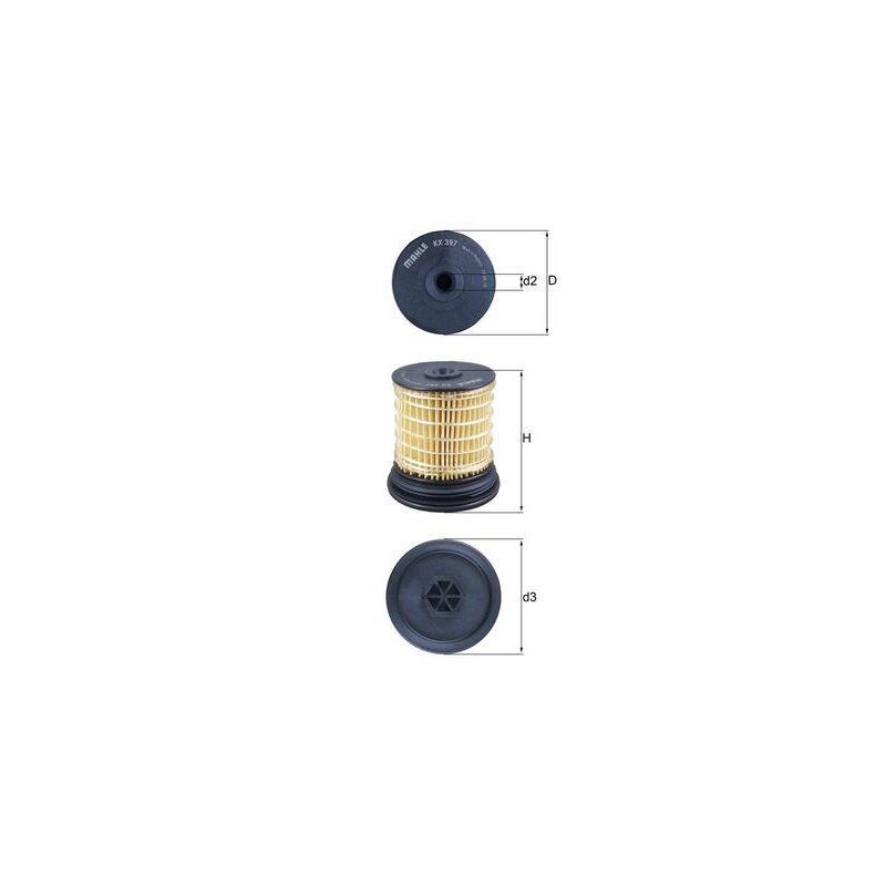 FILTR PALIWA KNEHT KX397 PL JEEP 2.0-3.0 08-