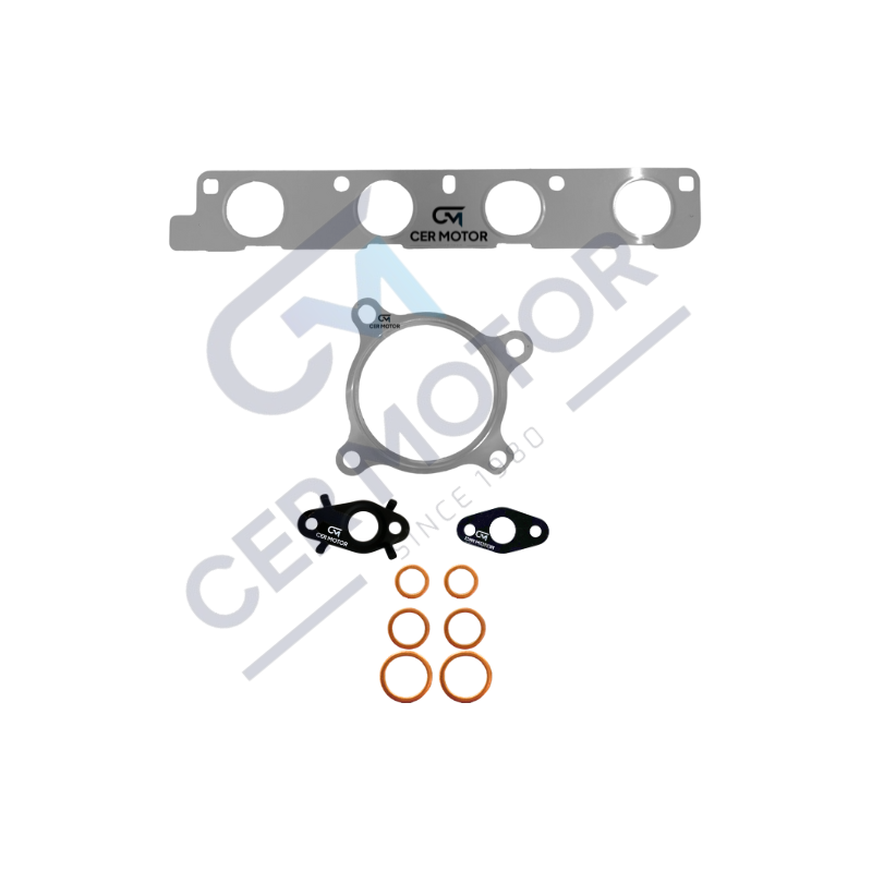 KOMPLET USZCZELEK TURBOSPRĘŻARKI CER A15505 VW/AD 2.0TFSI 04-11