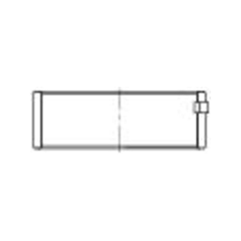 PANEWKI KORBOWODOWE MAHLE 099PL21066000 STD DEUTZ BF4/6M2013  03- 