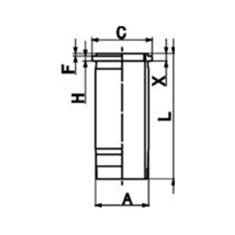 TULEJA CYLINDROWA KOLBENSCHMIDT 89966110 DAF MX340 06-