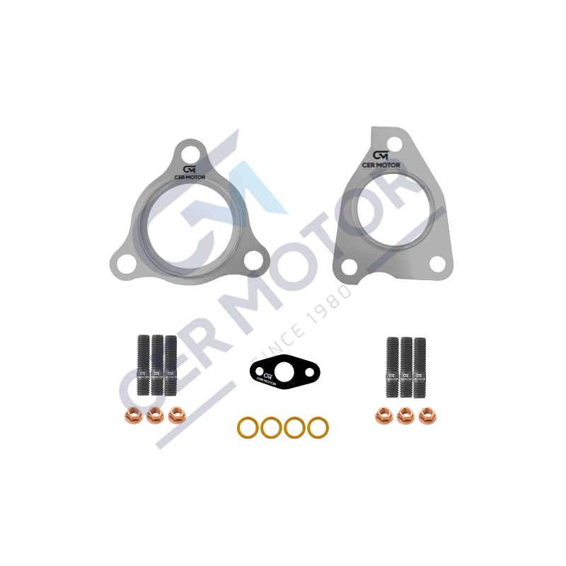 KOMPLET USZCZELEK TURBOSPRĘŻARKI CER A9327A RENAULT 1.6DCI 09-
