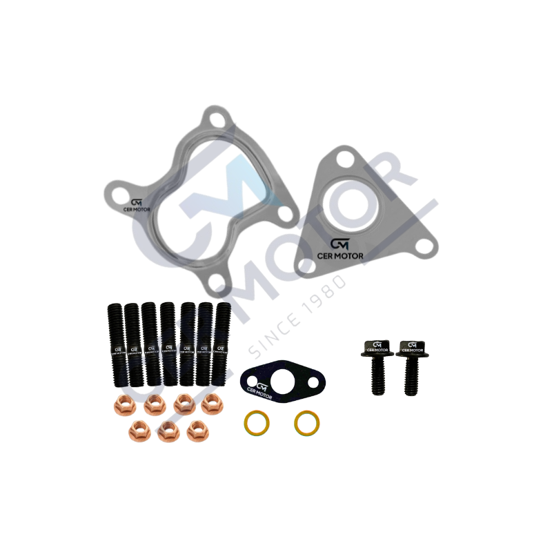 KOMPLET USZCZELEK TURBOSPRĘŻARKI CER A7411B RENAULT 1.5DCI 01-