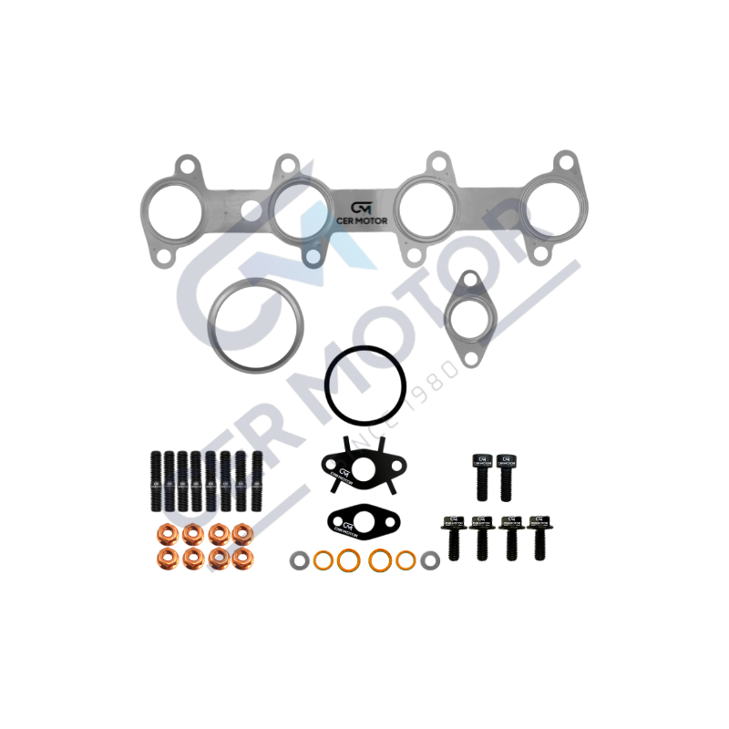 KOMPLET USZCZELEK TURBOSPRĘŻARKI CER A7718B OPEL 1.9CDTI 04-