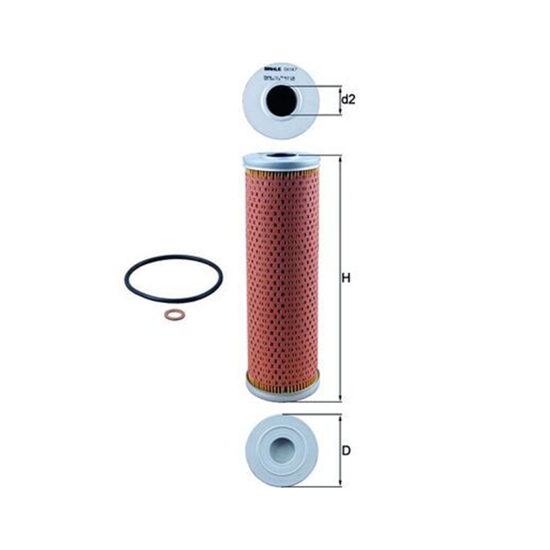 FILTR OLEJU KNEHT OX147D MERCEDES 6.0-7.3 92-13