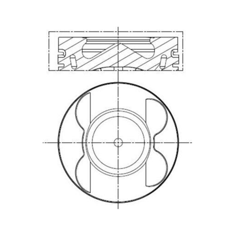 TŁOK MAHLE 001PI00190002 0.50 MERCEDES CYL.4-6 3.0D 06-