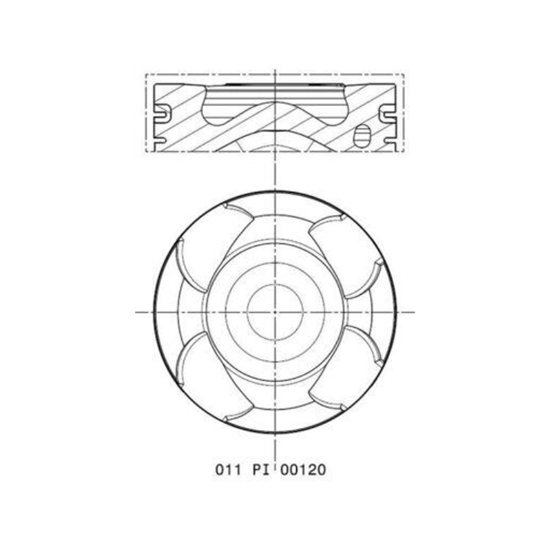 TŁOK MAHLE 011PI00120002 0.50 OPEL 1.6CDTI 14-