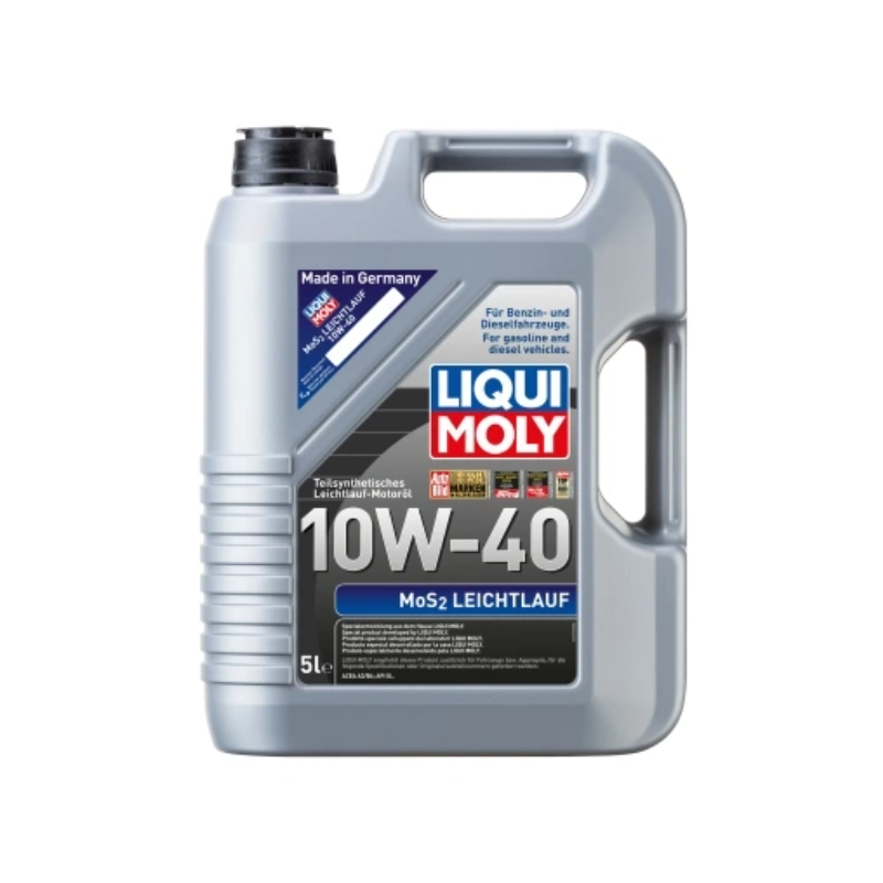 OLEJ SILNIKA MoS2 LEICHTLAUFT 10W-40 LIQUI MOLY 2184 5L